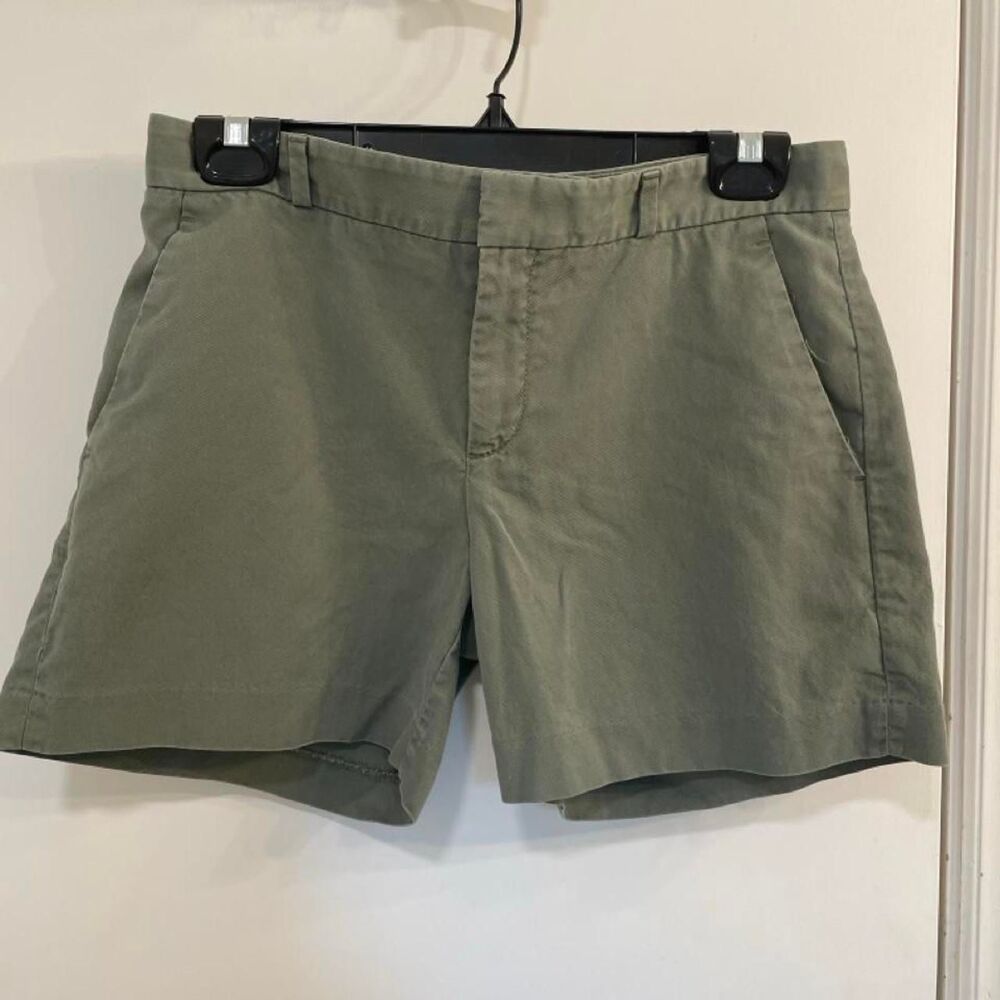 Banana-republic Women's Green and Khaki Shorts